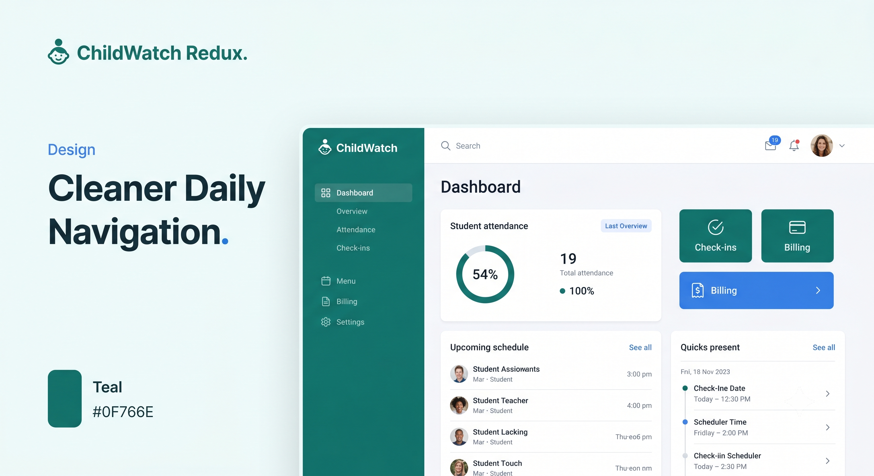A preview of the new ChildWatch dashboard experience