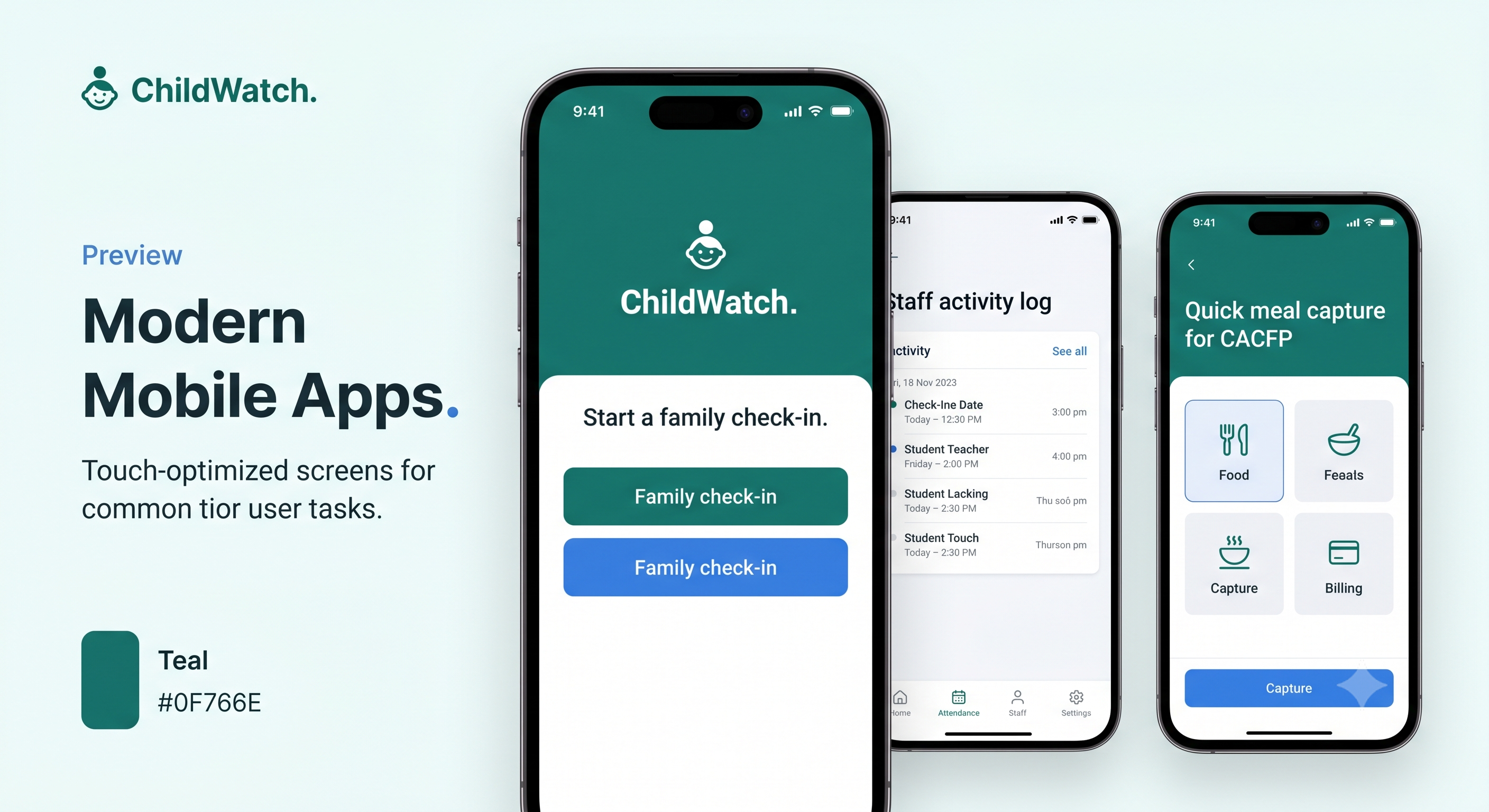 A preview of the new ChildWatch mobile app experience